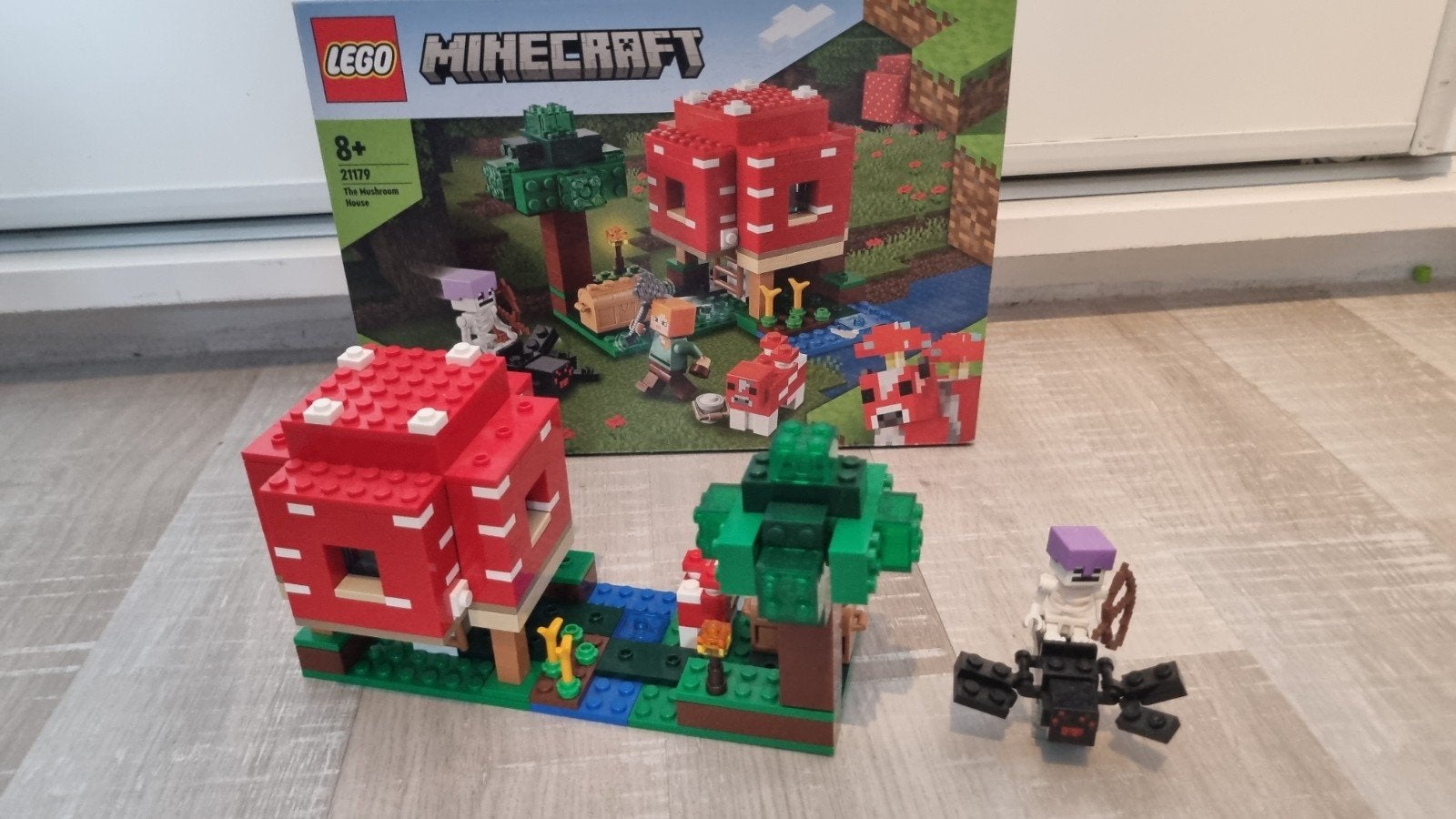 LEGO Minecraft Het Paddestoelhuis 21179, Ophalen of Verzenden