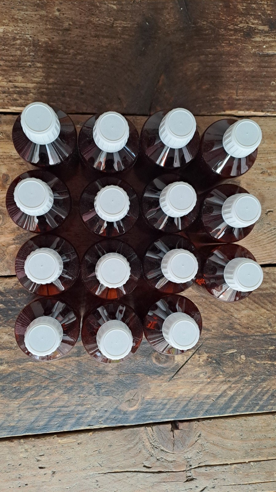 15 lege plastic flesjes met draaideur. 250ml., Ophalen of Verzenden, Zo goed als nieuw