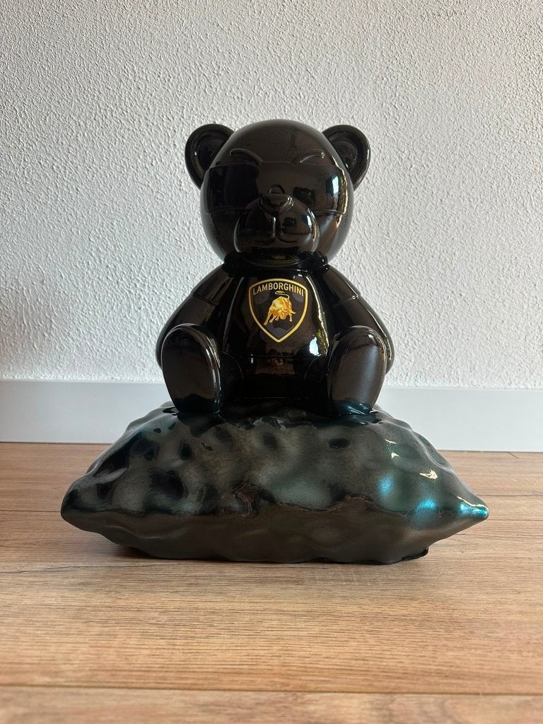Lior24 Lamborghini Beer 40 cm Luxe Beeld Mancave Showroom, Ophalen of Verzenden, Zo goed als nieuw, Dier
