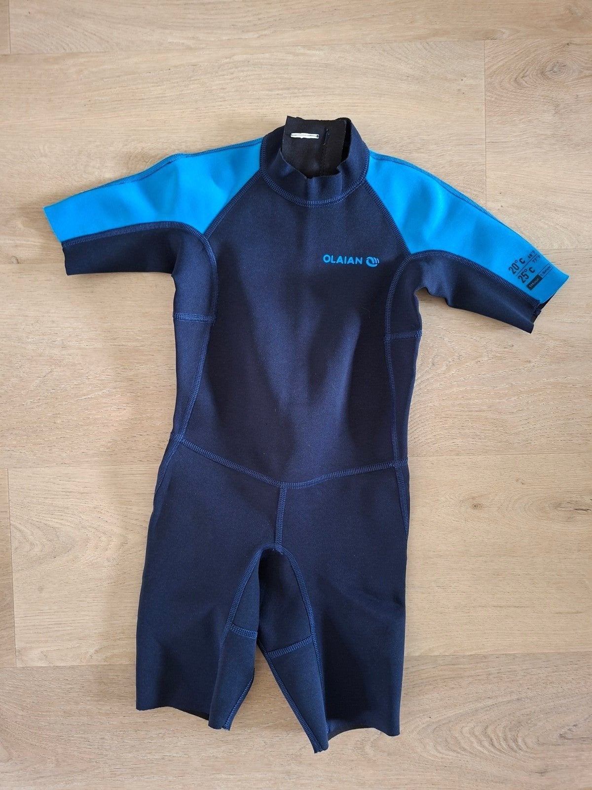 Olaian wetsuit shorty kind maat 116 gebruikt, Ophalen, Gebruikt, Kind, Wetsuit