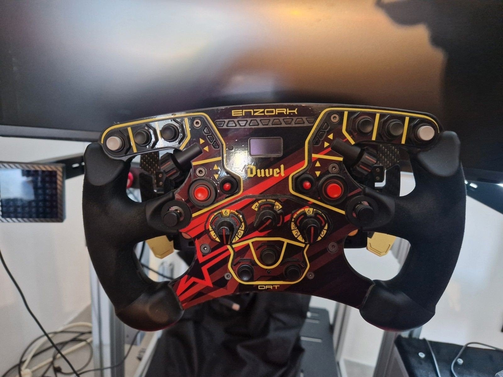 Fanatec DD1 met QR2 clubsport V2 stuurtje en advance module, Computers en Software, Joysticks, Ophalen, Gebruikt, Fanatec