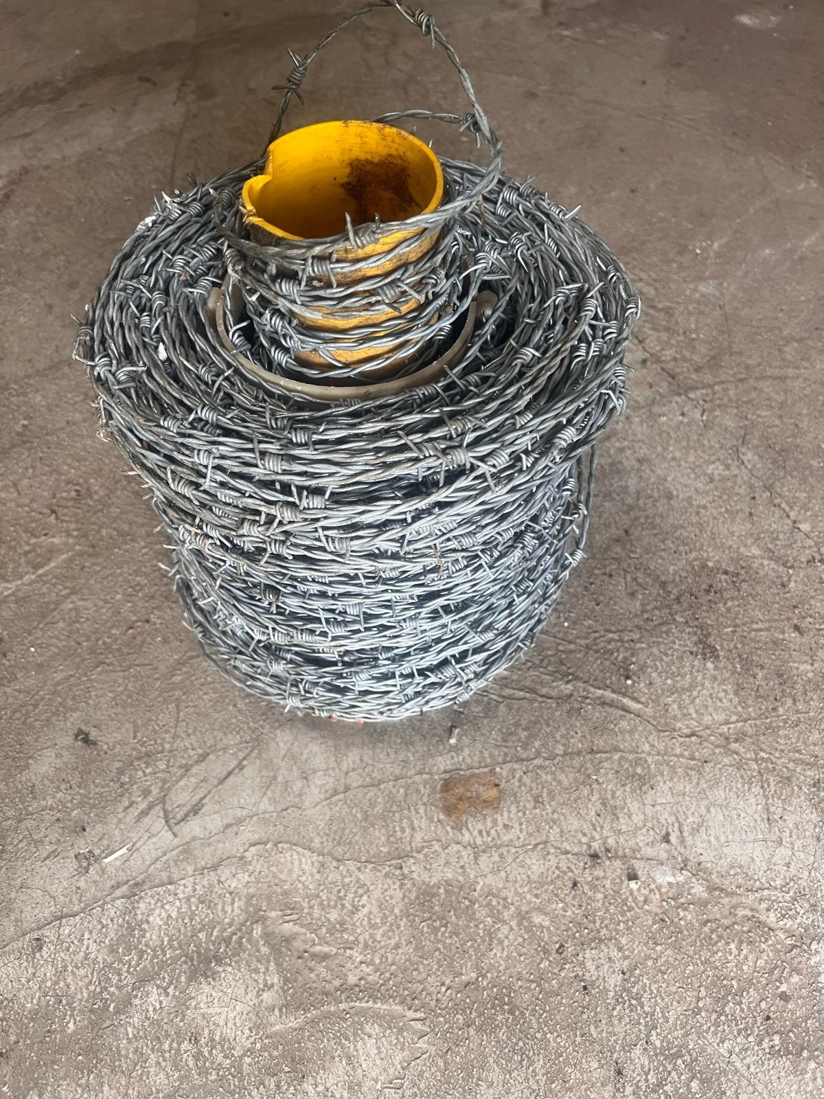 Prikkeldraad voor hekwerk - Diverse lengtes beschikbaar, Tuin en Terras, Ophalen, Gebruikt, 20 meter of meer, Prikkeldraad