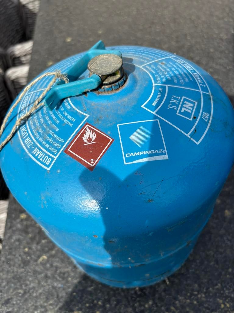 Campinggaz type 907 leeg, Caravans en Kamperen, Ophalen, Zo goed als nieuw