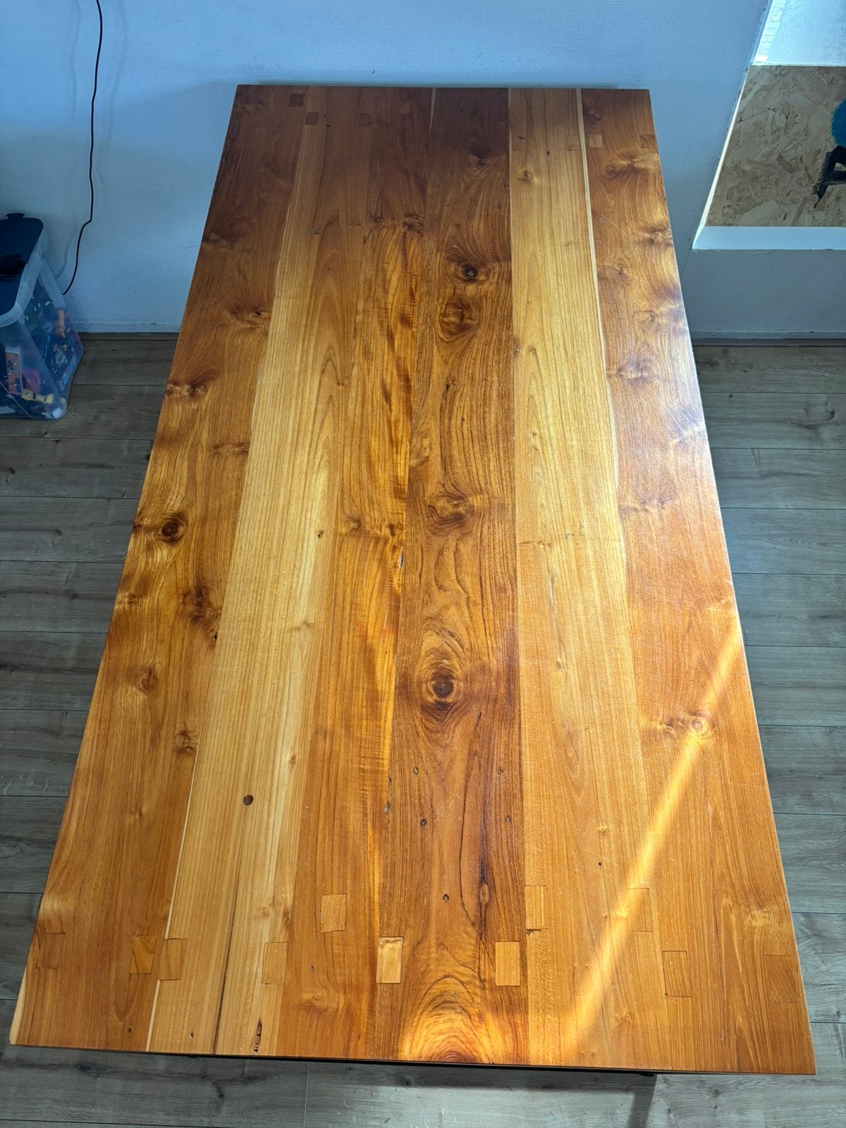 Tafel gebruikt., Ophalen, 50 tot 100 cm, Zo goed als nieuw, Vijf personen of meer
