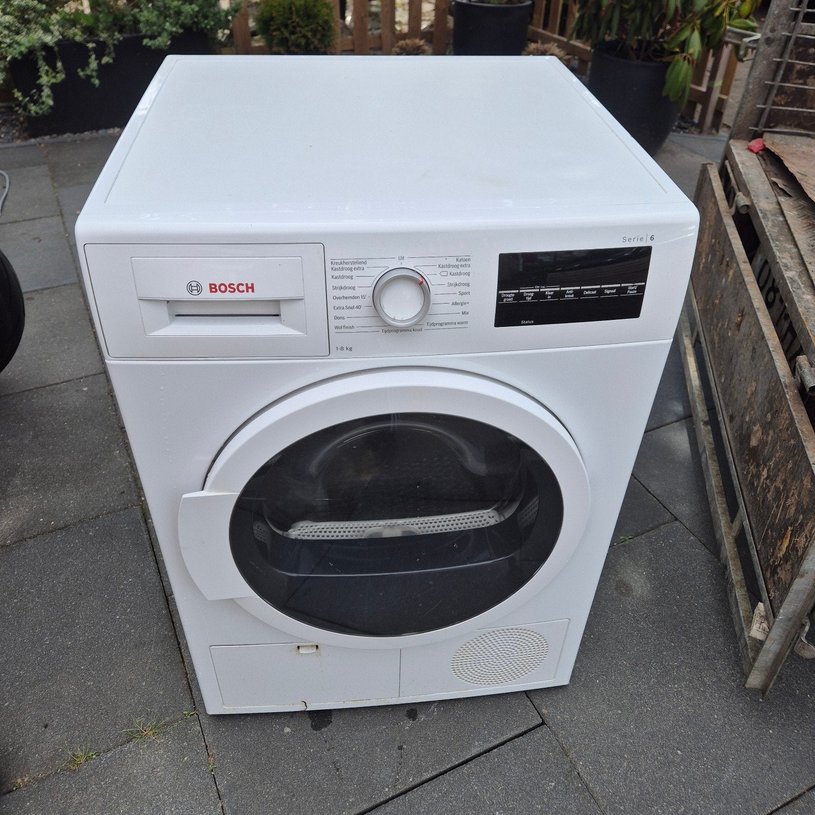 Bosch warmte pomp droger, Ophalen, Minder dan 85 cm