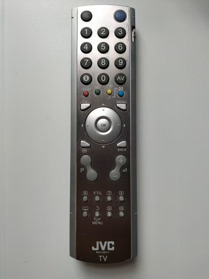 Originele JVC RM-C1811H Afstandsbediening Zilver/Zwart, Audio, Tv en Foto, Ophalen of Verzenden, Dvd