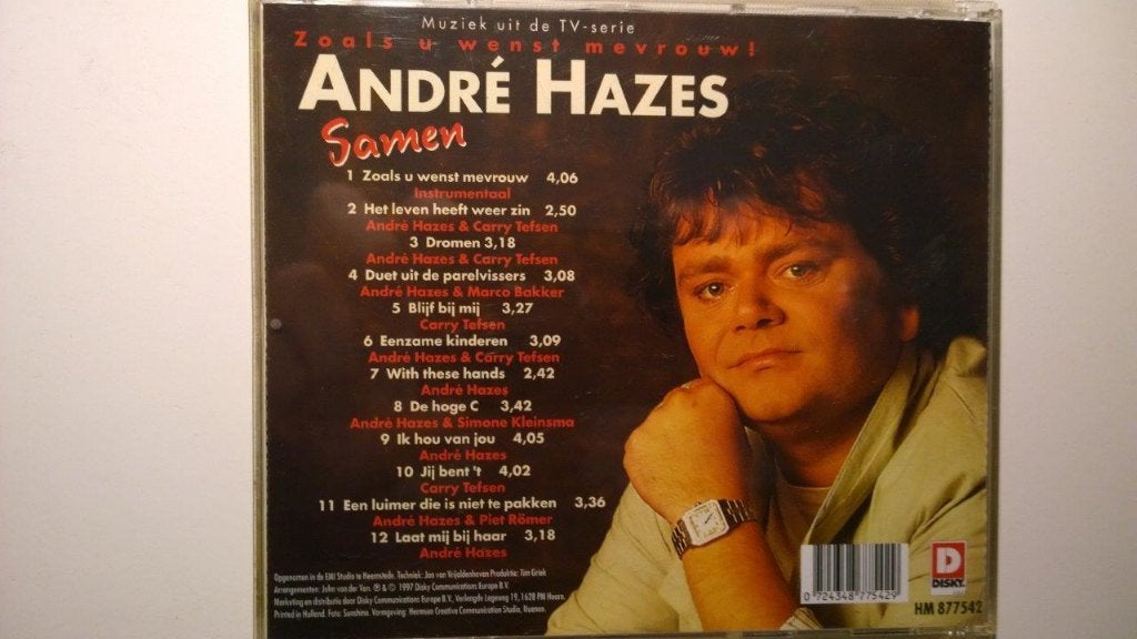 André Hazes - Zoals U Wenst Mevrouw, Ophalen of Verzenden, Zo goed als nieuw, Pop