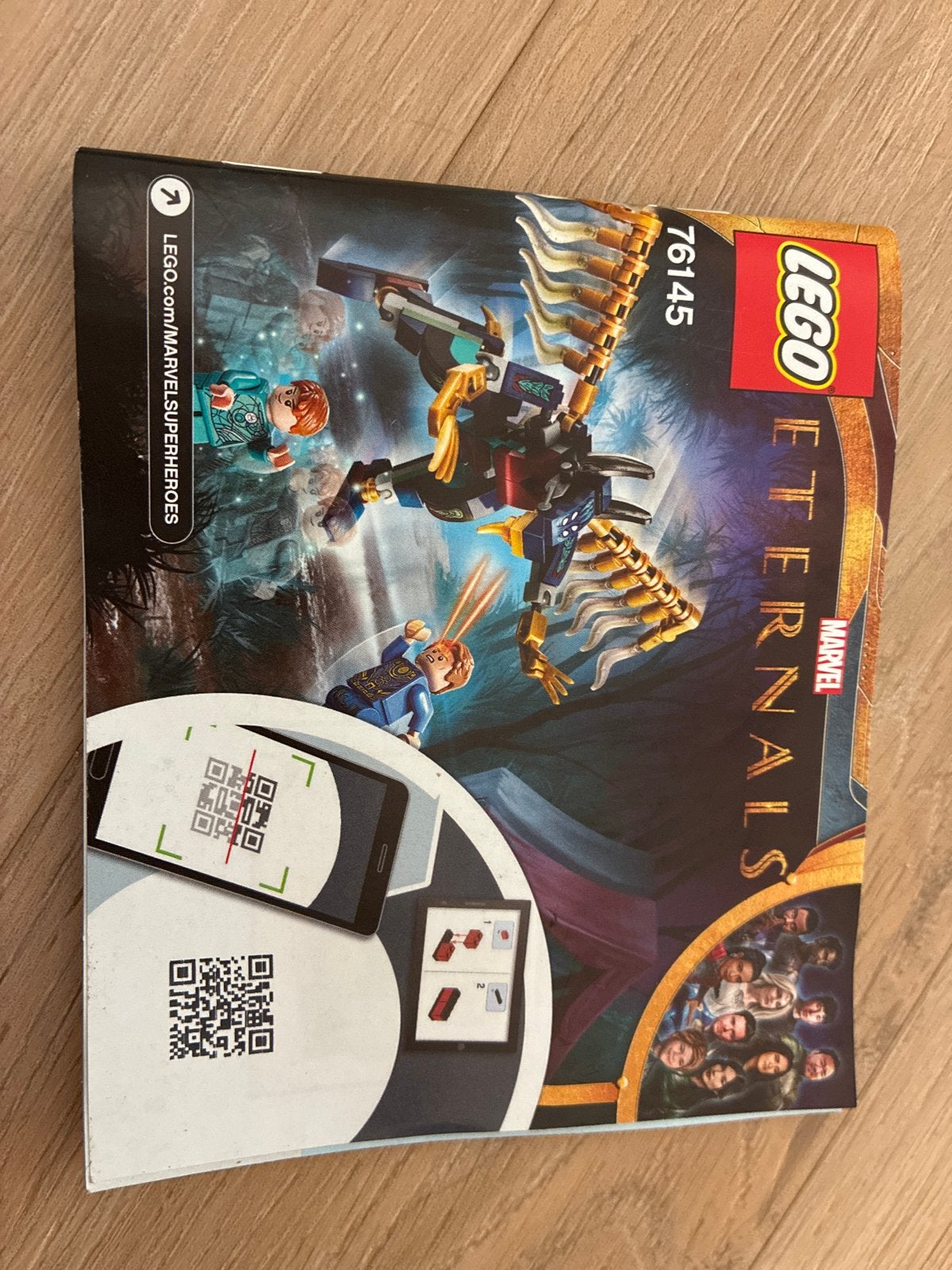 Lego Marvel Eternals Luchtaanval 76145 - Complete set, Marvel, Lego, Compleet, Ophalen of Verzenden