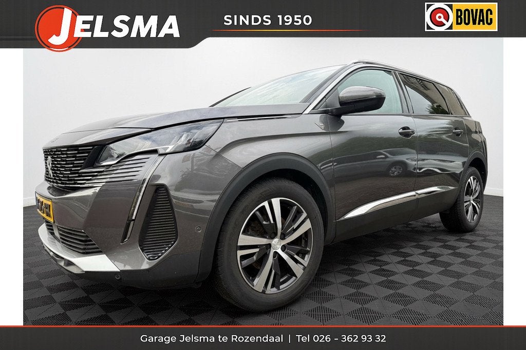 Peugeot 5008 130pk PT Road Trip 7p., Camera | Navi & CarPlay, Auto's, Peugeot, Gebruikt, Euro 6, 1199 cc, 1404 kg