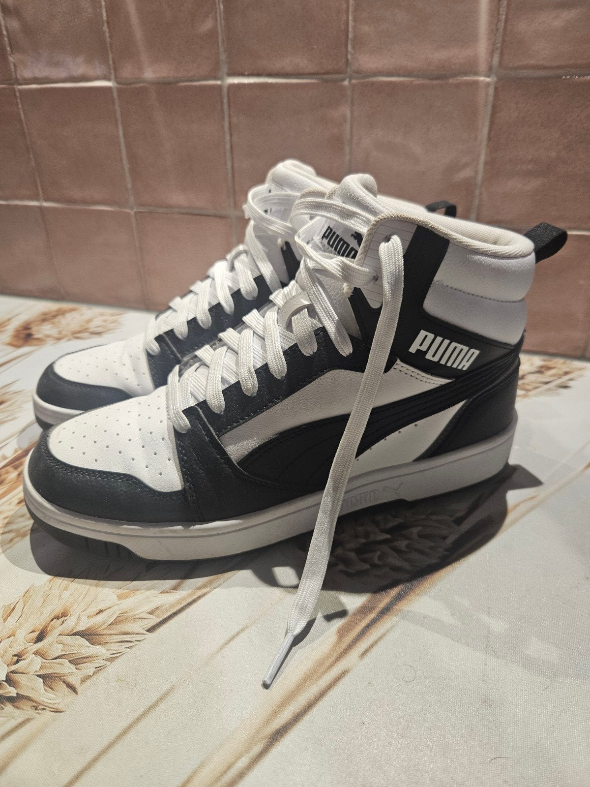 Puma hoge sneakers maat 38, Ophalen of Verzenden, Zo goed als nieuw, Jongen, PUMA