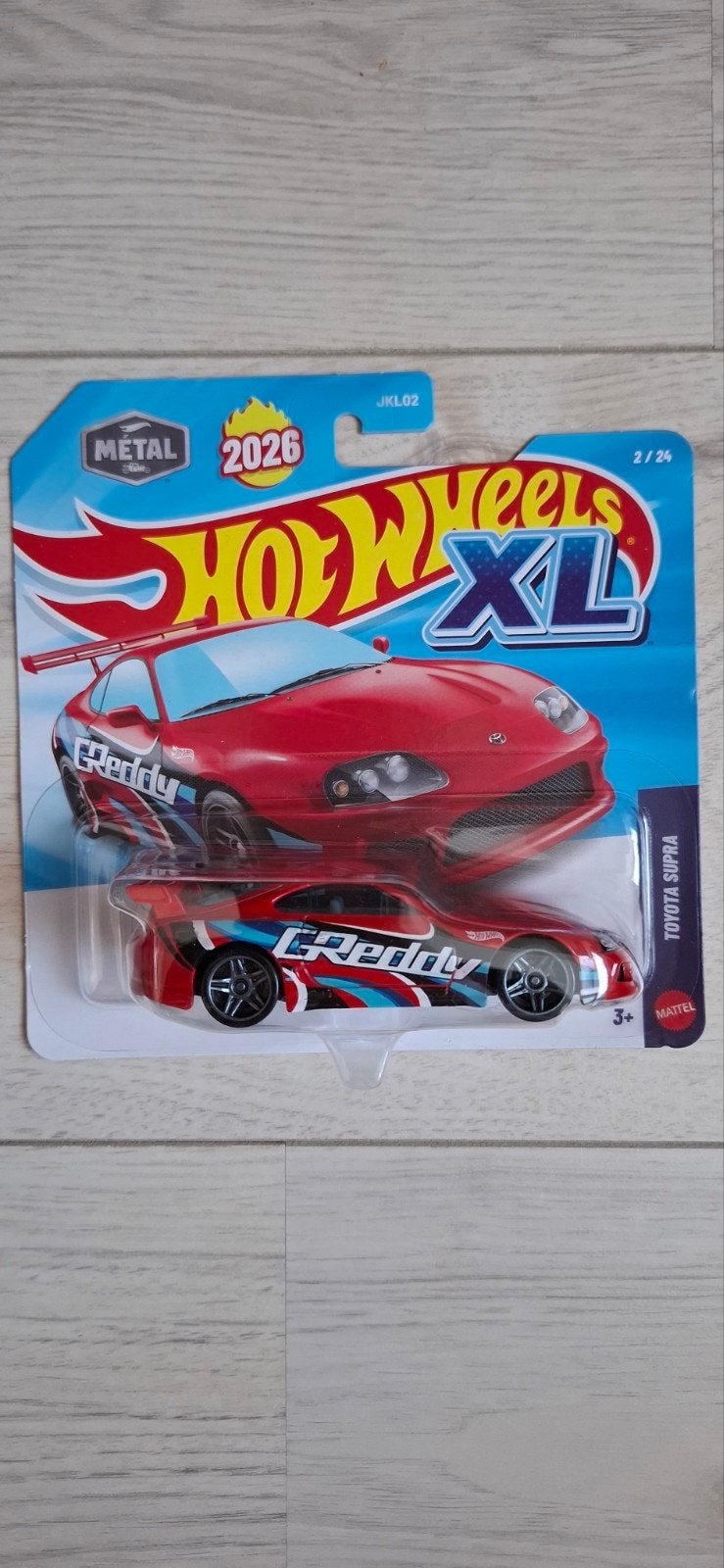 Hot Wheels Toyota Supra XL - Nieuw in verpakking, Ophalen of Verzenden, Nieuw