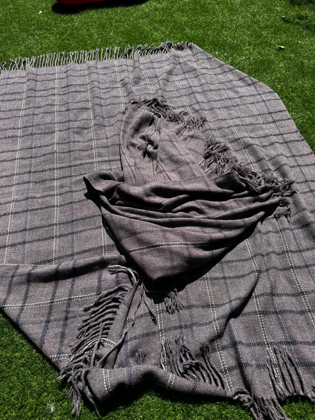 100% wol Uruguay set van 2 plaids 200x175, Ophalen of Verzenden