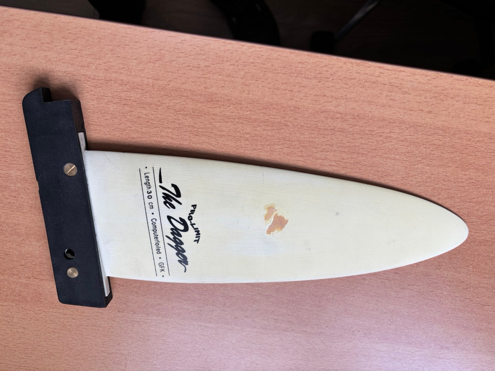 Powertrimbox skeg / vin 30 cm voor surfplank, Ophalen of Verzenden, Zo goed als nieuw, Plank