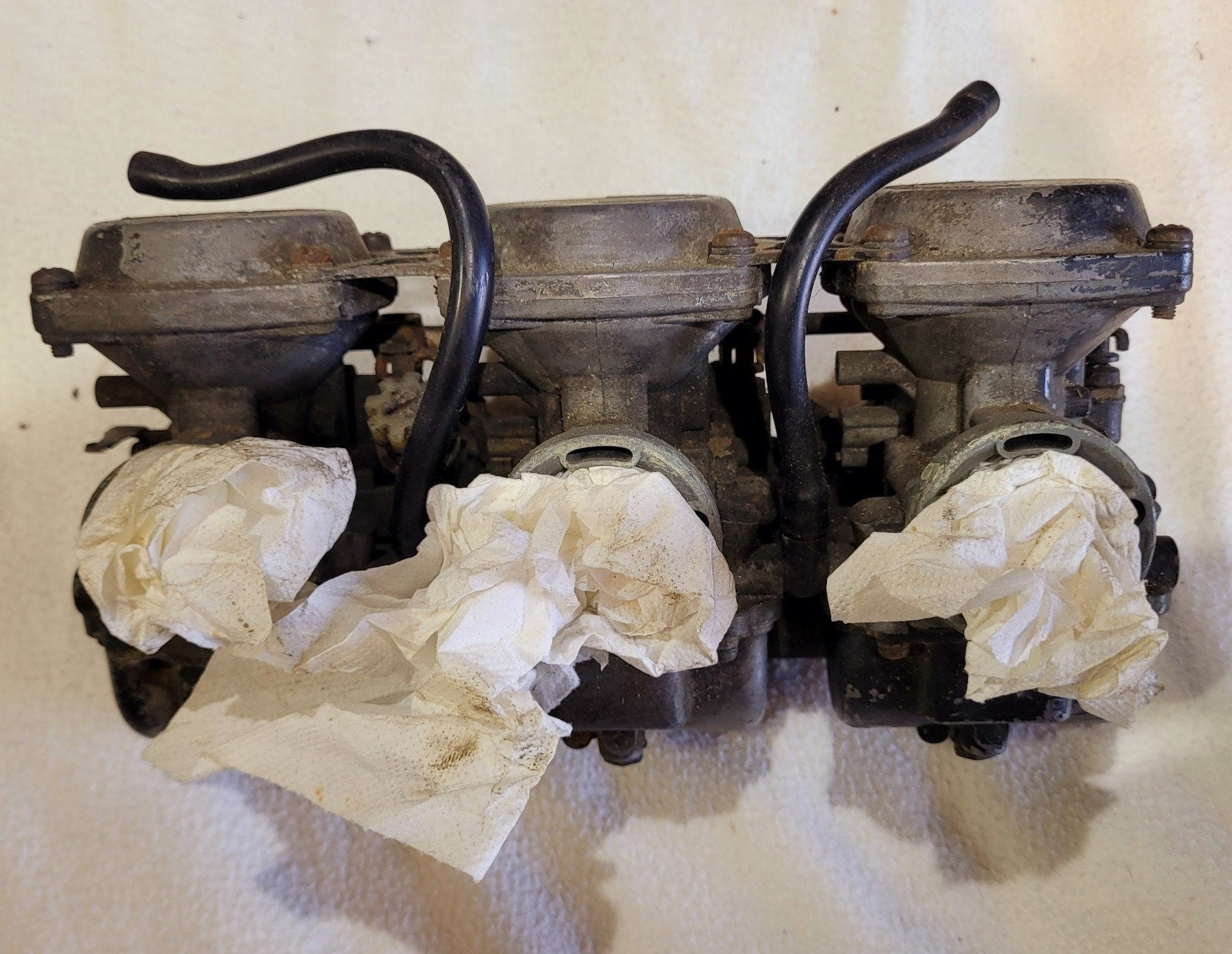 Vintage Yamaha Carburateur 3 Cilinder, Ophalen of Verzenden, Gebruikt