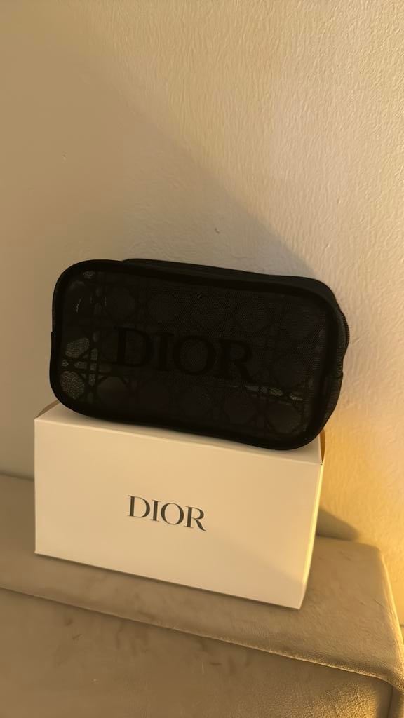 Dior toilettasje, Verzenden, Nieuw, Zwart, Dame