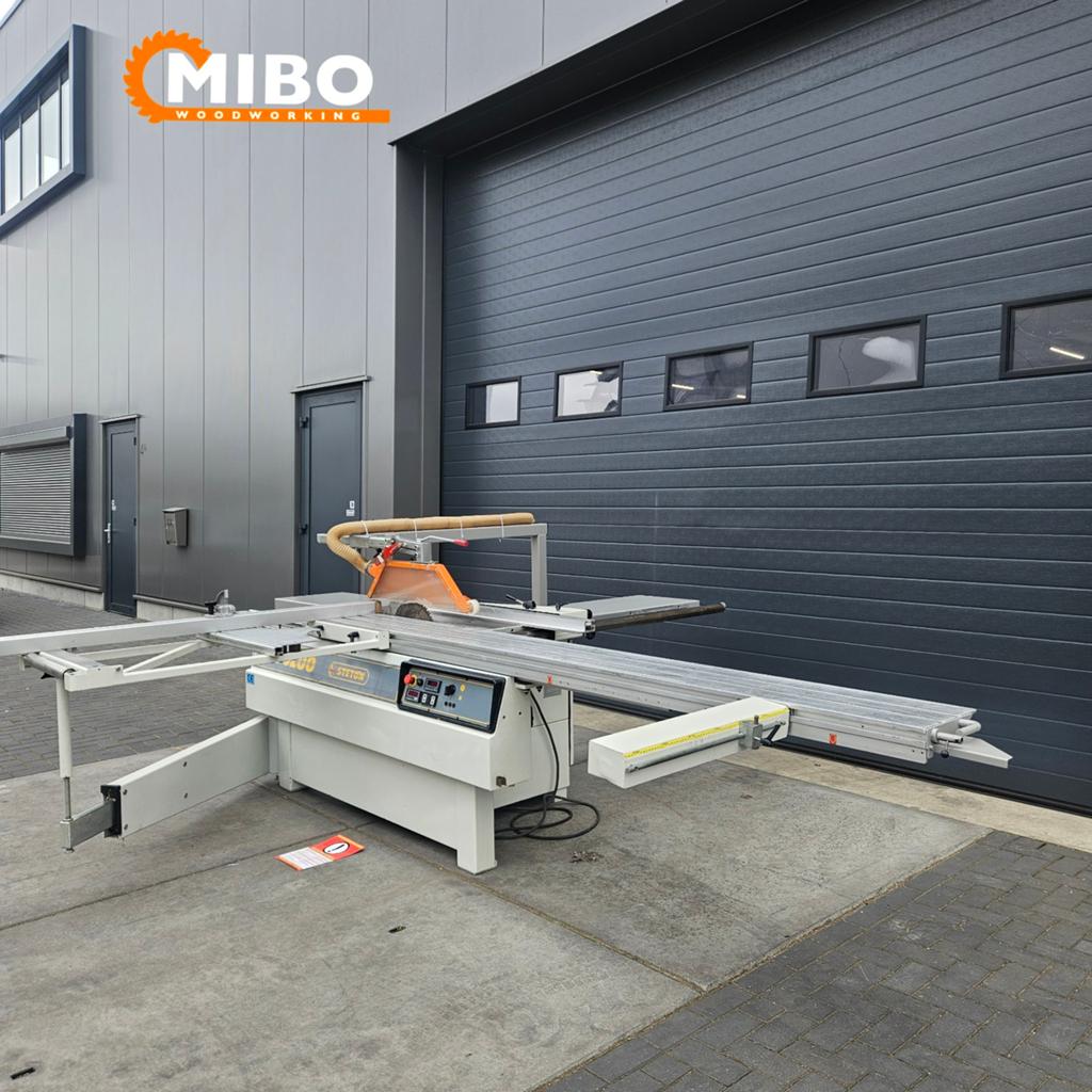 Steton formaatzaag 3200mm paneelzaag *** steton elektrisch, Doe-het-zelf en Verbouw, Gereedschap | Zaagmachines, Steton altendorf martin harwi scm robland