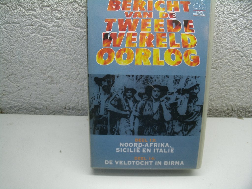 vhs 105b noord afrika sicilie en italie, Cd's en Dvd's, Alle leeftijden, Ophalen of Verzenden, Gebruikt, Komedie
