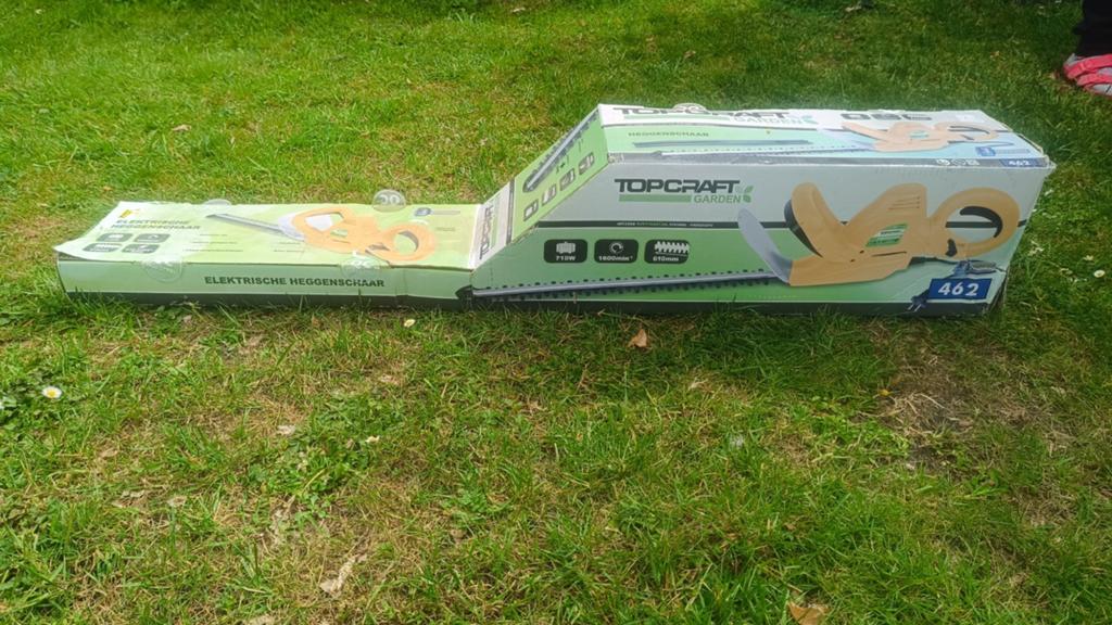 Uitstekende heggenschaar, Ophalen of Verzenden, Glas, Zo goed als nieuw, Aluminium