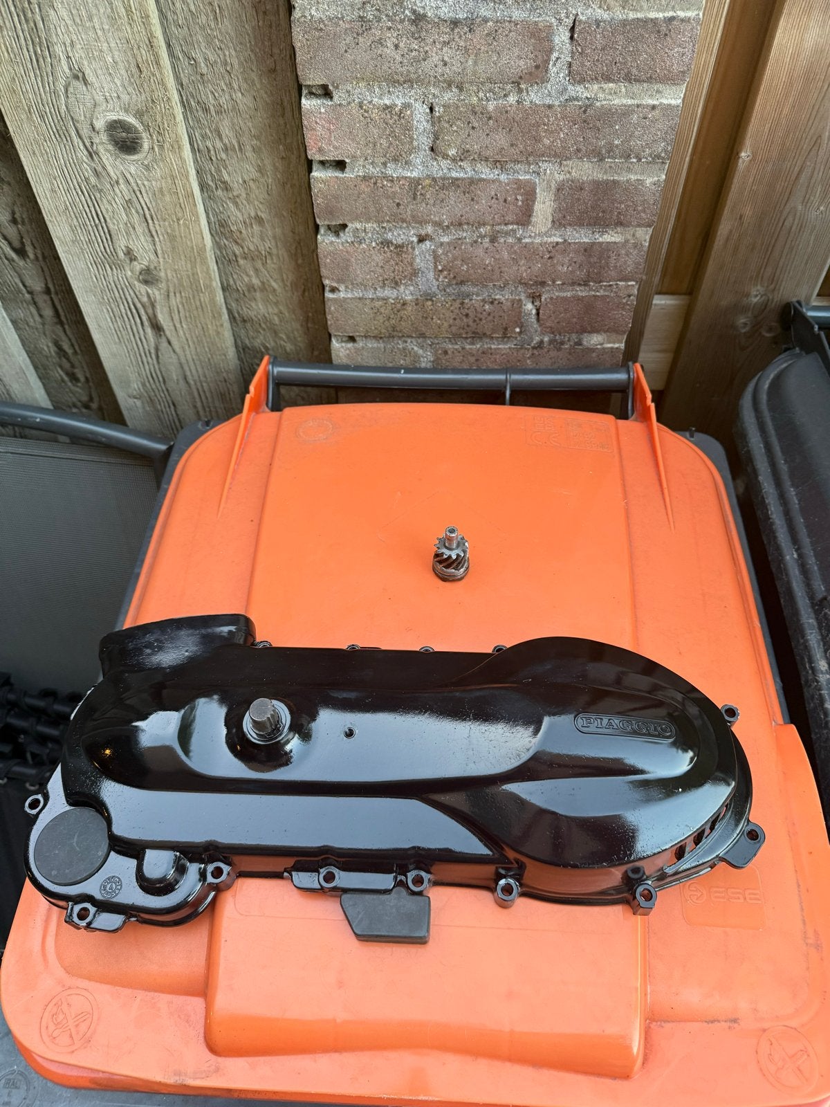 Skipper carterkap top in lak, Fietsen en Brommers, Verzenden, Gebruikt, Kap, Piaggio
