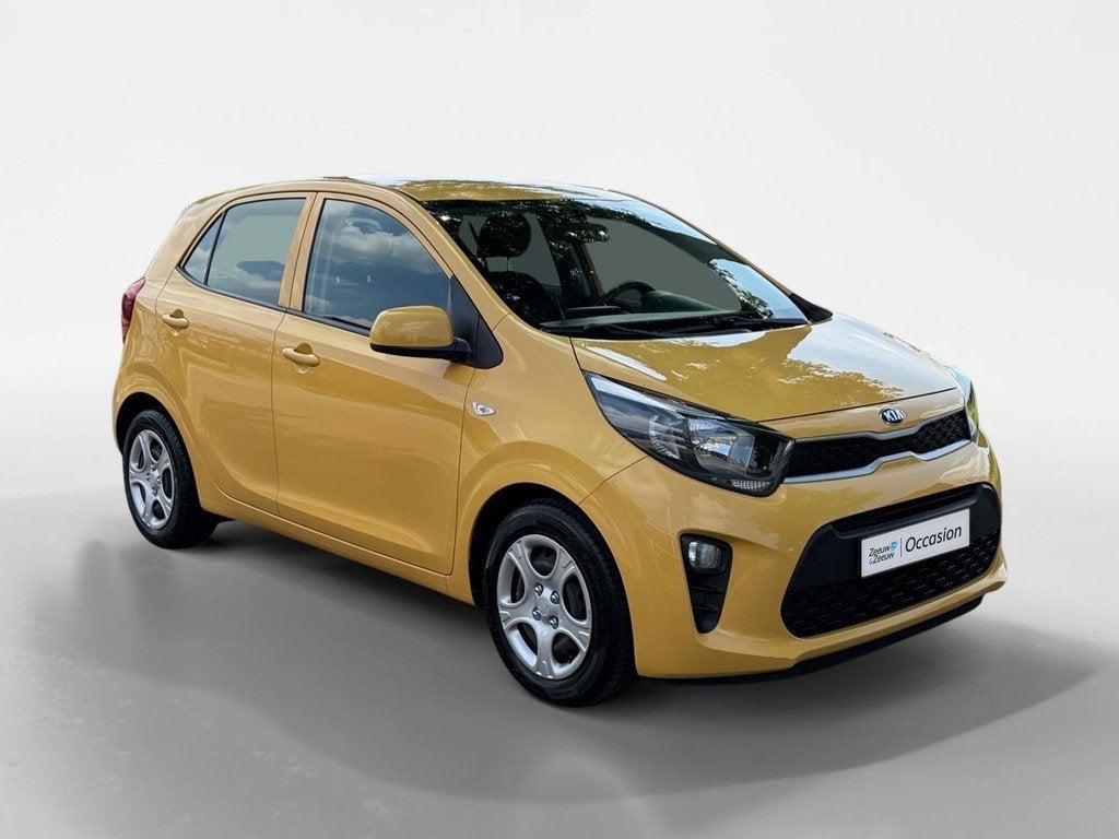 Kia Picanto 1.0 CVVT EconomyPlusLine | Airco | Bluetooth | T, 12 maanden, Stof, Gebruikt, 4 stoelen