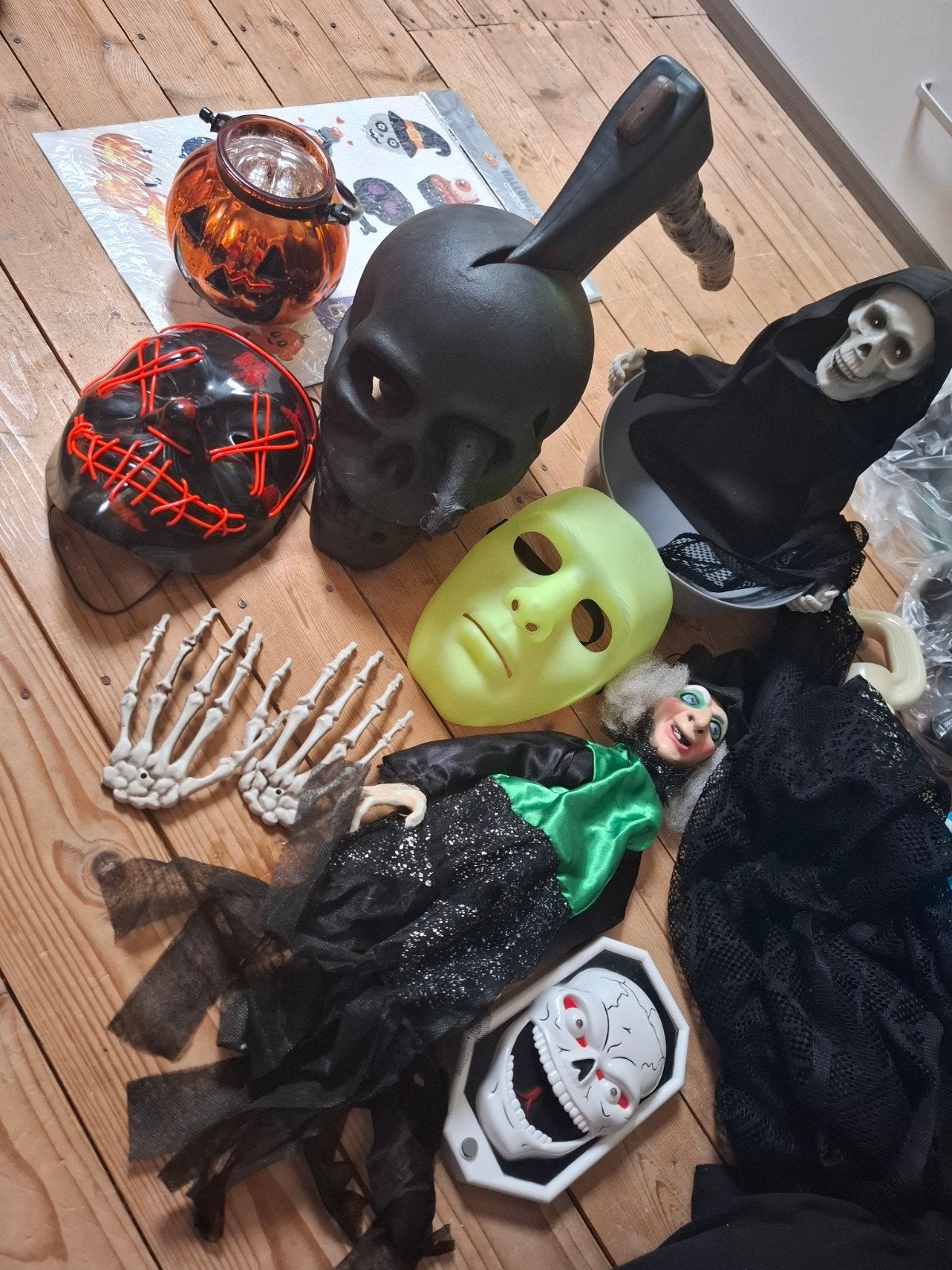 Grote Halloween Decoratie Set, Ophalen, Zo goed als nieuw, Overige typen, Halloween of Griezel