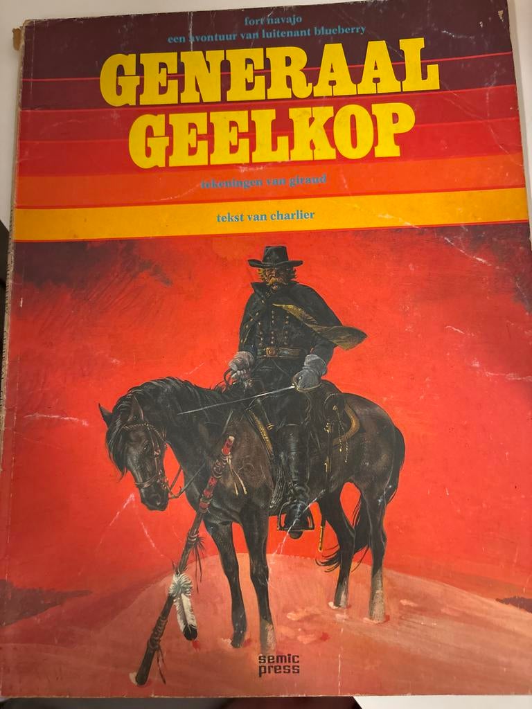 Generaal Geelkop - Fort Navajo avontuur, Boeken, Eén stripboek, Ophalen of Verzenden, Gelezen