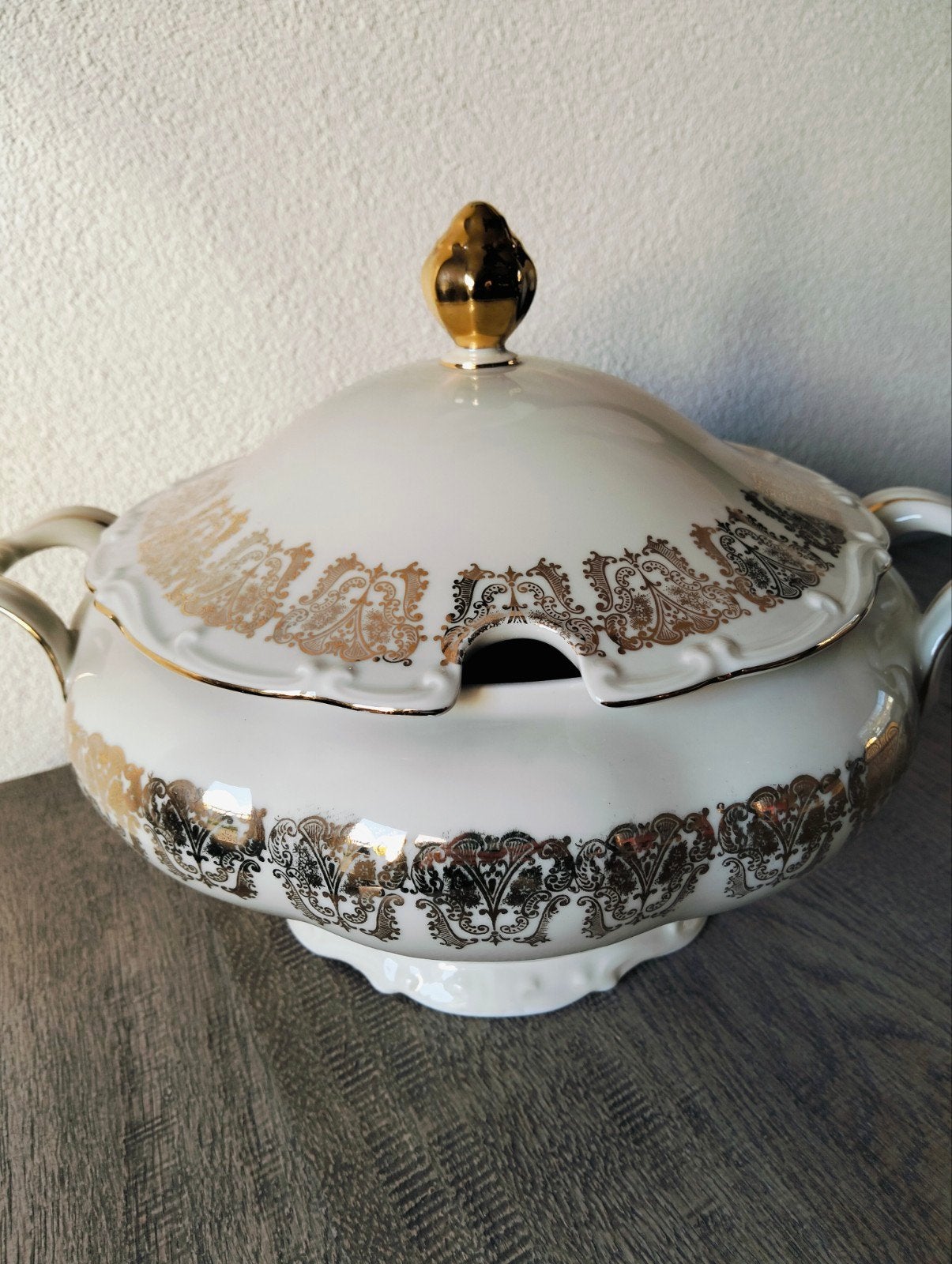 Antiek servies Bavaria soepterrine, Ophalen of Verzenden