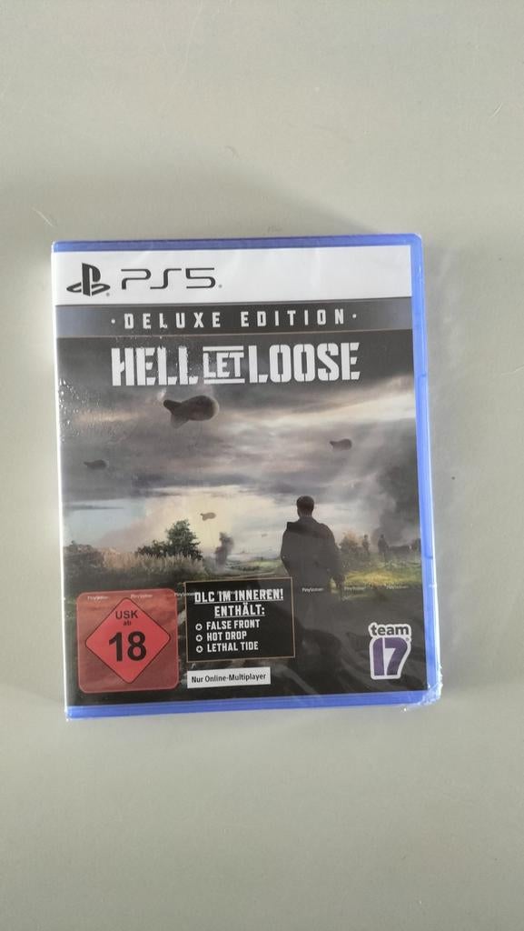 Hell Let Loose Deluxe Edition PS5 - Nieuw en Geseald, Online, Vanaf 18 jaar, Shooter, Nieuw