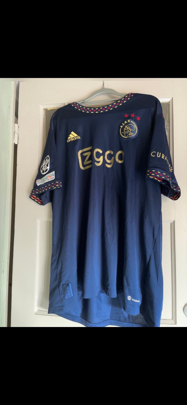Ajax shirt maat 2XL, Sport en Fitness, Voetbal, Groter dan maat XL, Ophalen of Verzenden, Gebruikt, Shirt