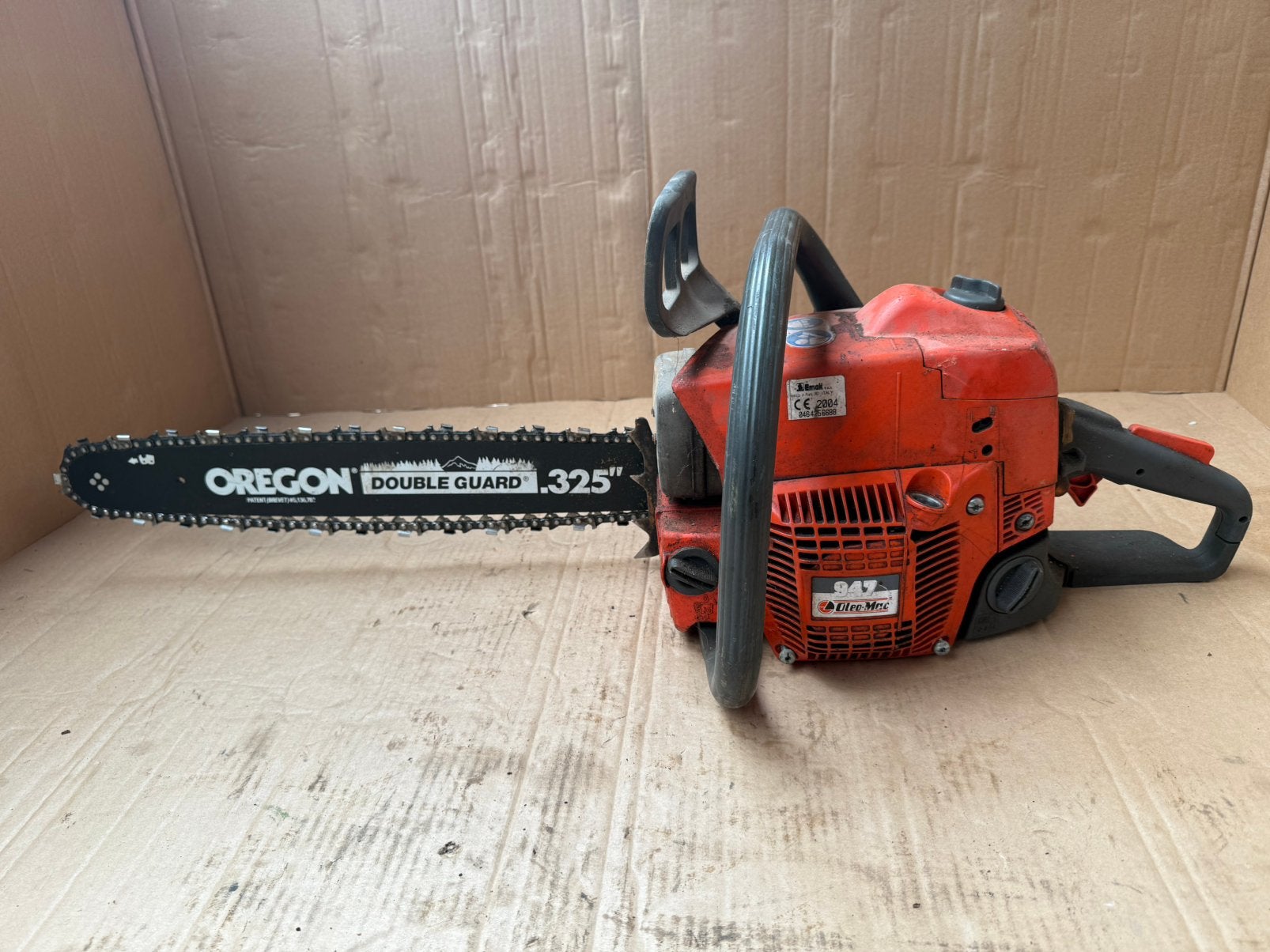 Olec Mac 947 kettingzaag, Tuin en Terras, Ophalen of Verzenden, Gebruikt
