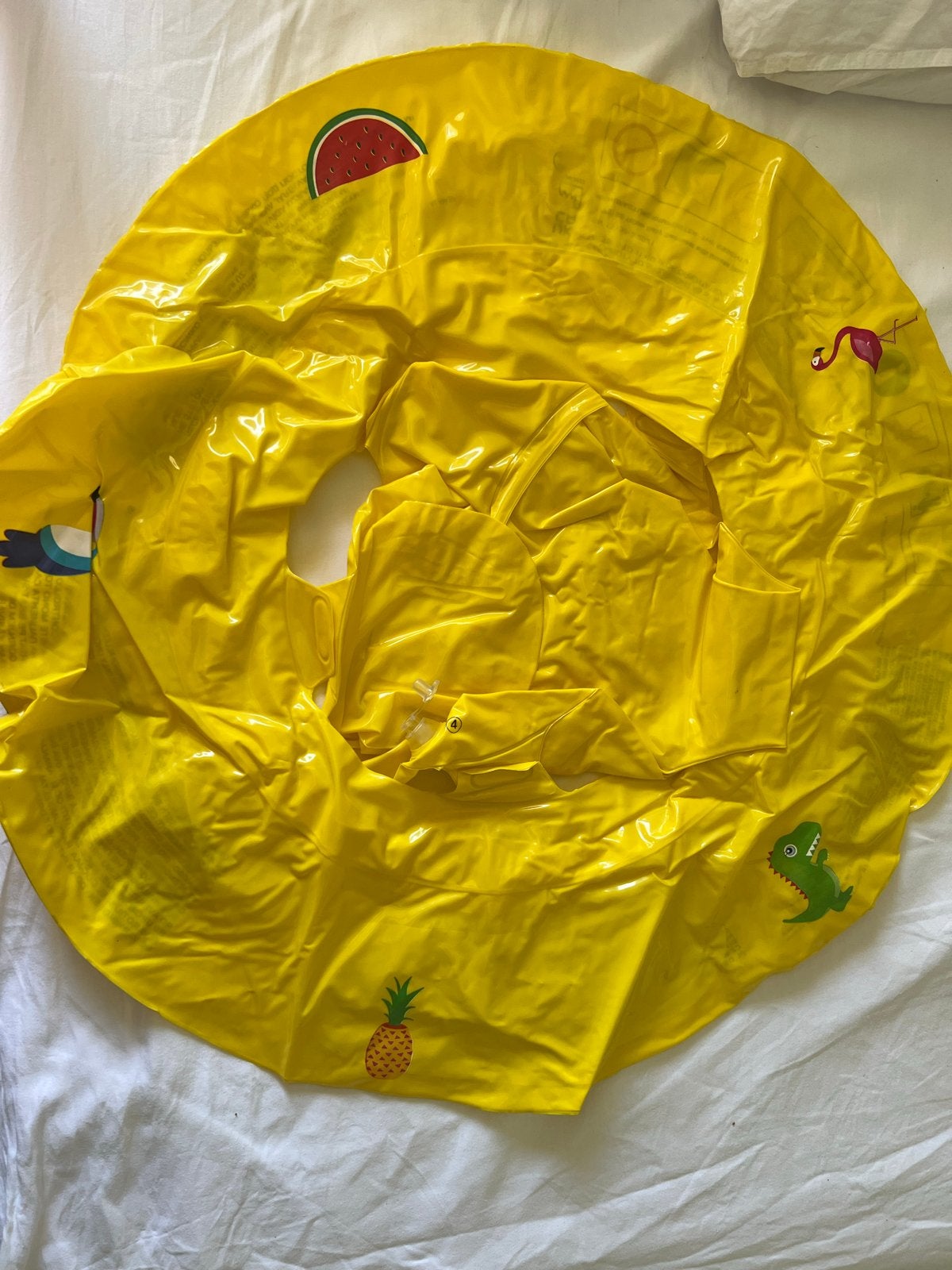 Swim Essentials Zwemband Baby Safari Geel 69Cm, Kinderen en Baby's, Ophalen of Verzenden, Zo goed als nieuw