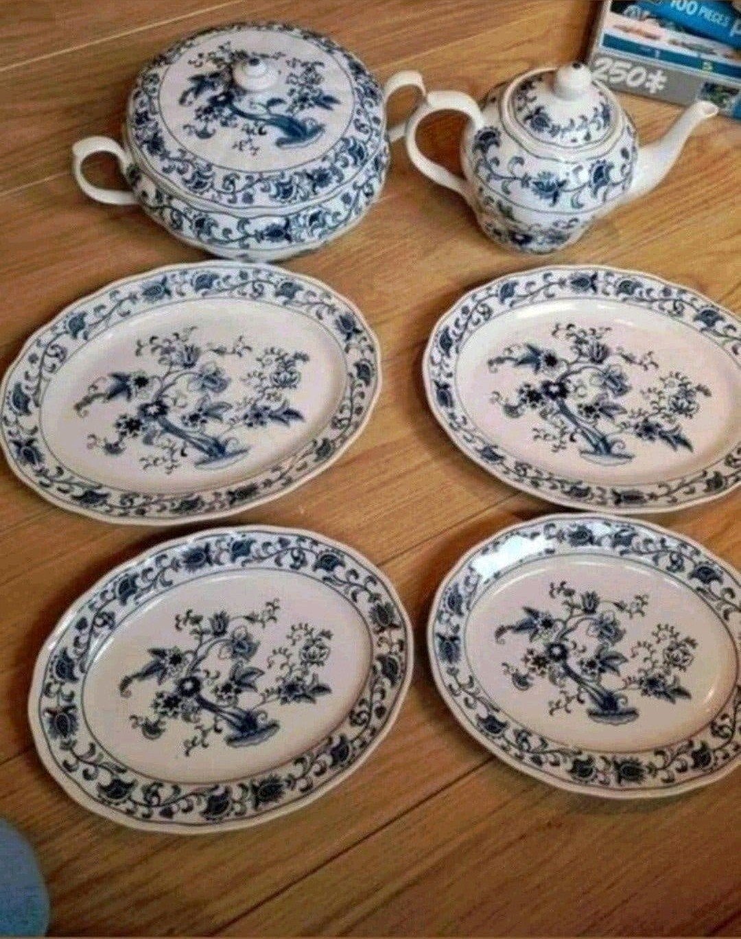 servies, Ophalen