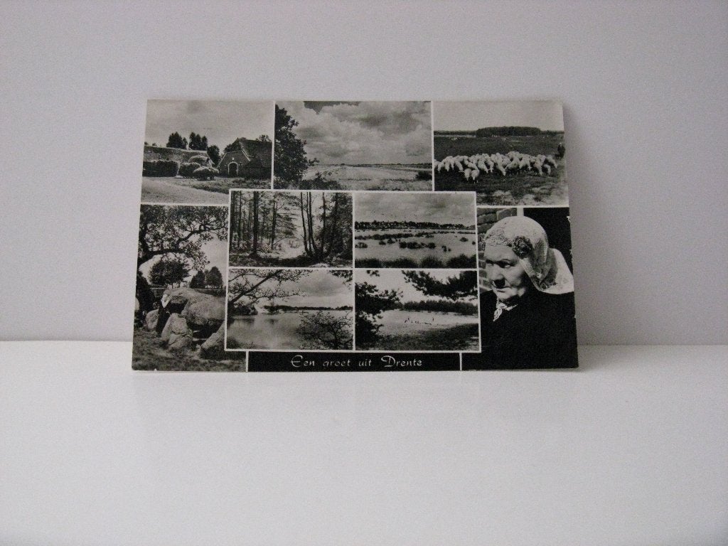 Een Groet uit Drente. 9 luik. 1965, Ophalen of Verzenden, Voor 1920, Noord-Brabant