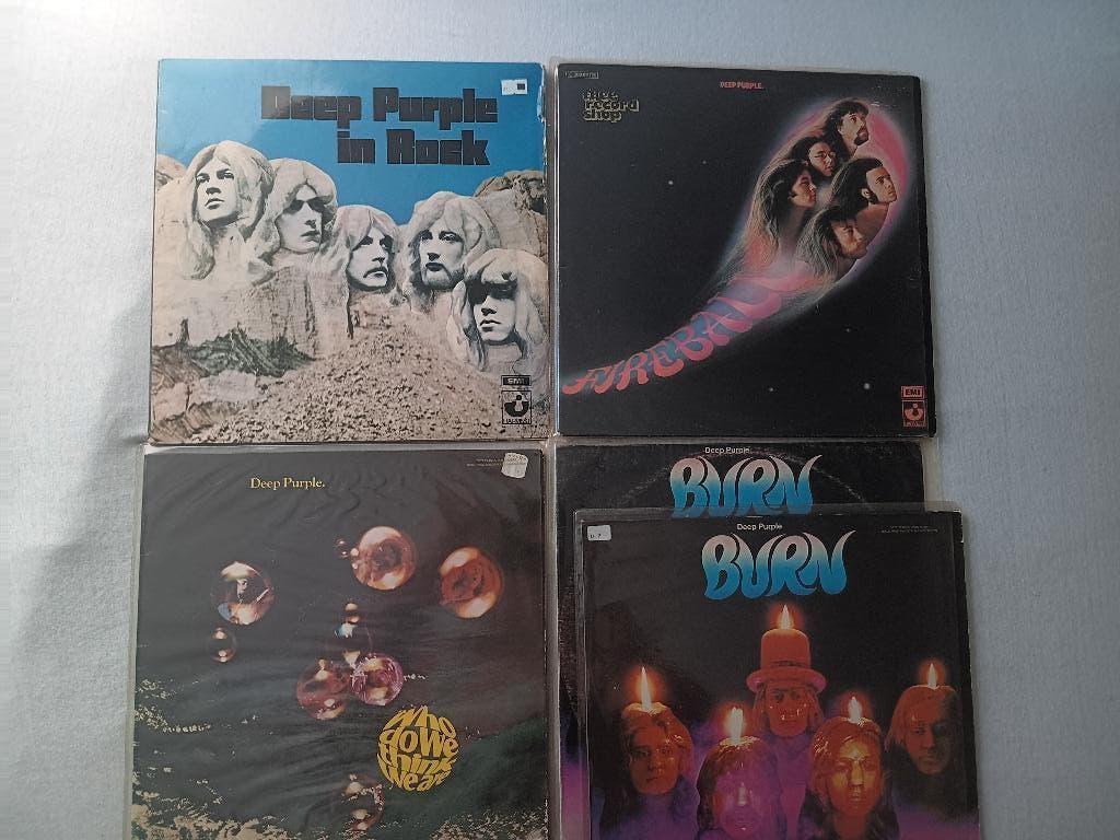 Verzameling Deep Purple LP'S Vinyl, Cd's en Dvd's, Vinyl | Rock, Ophalen, Gebruikt, 12 inch, Poprock