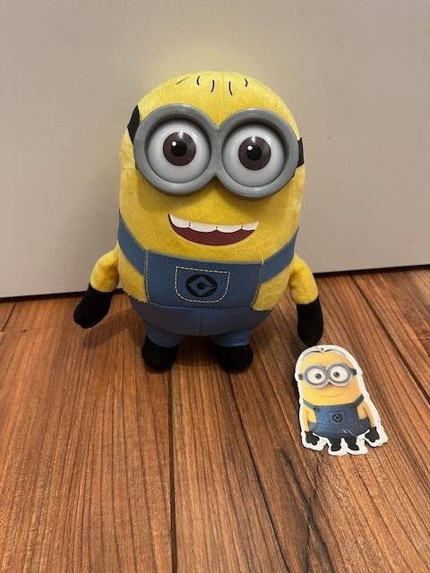 Despicable Me Minion pluche knuffel nieuw met label, Ophalen of Verzenden, Nieuw, Overige typen