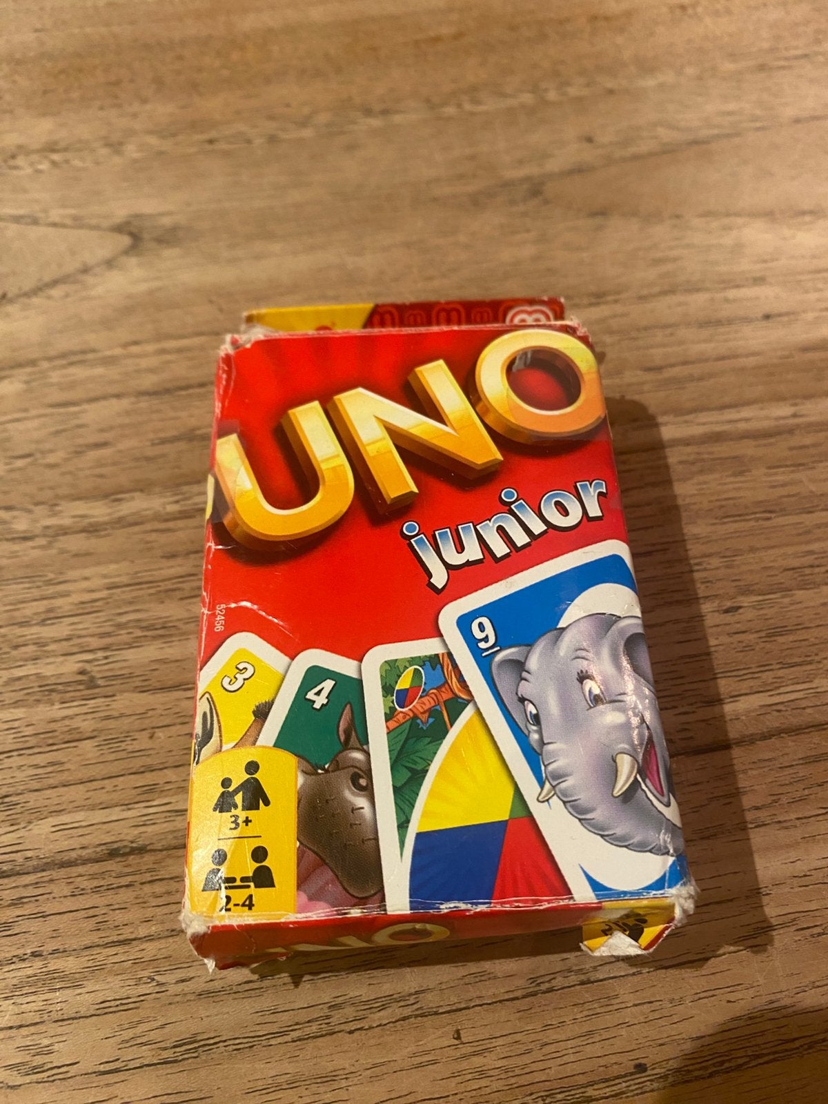 Mattel Uno junior, zgan, Hobby en Vrije tijd, Ophalen of Verzenden, Zo goed als nieuw