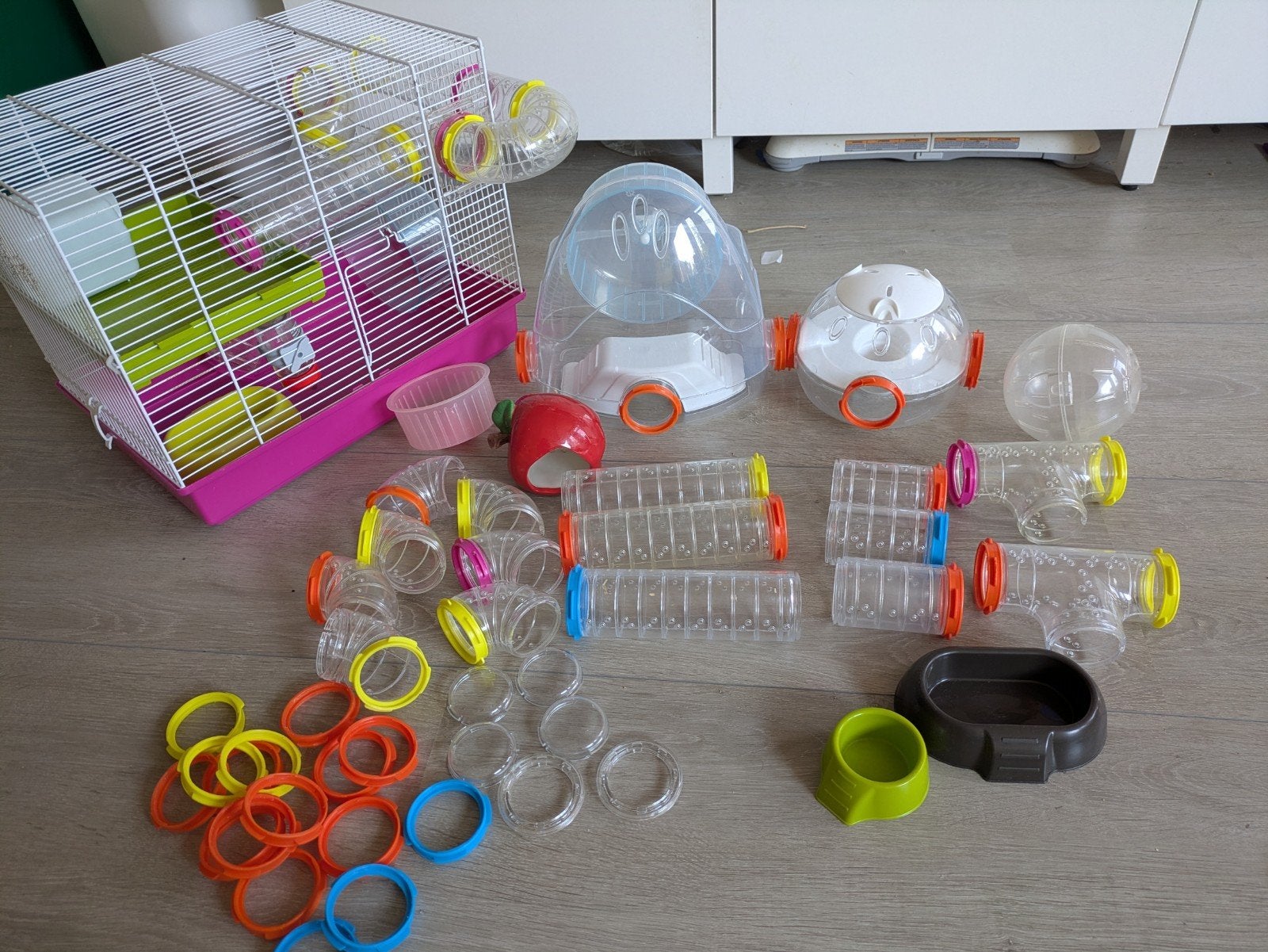Ferplast Laura hamster kooi en toebehoren, Dieren en Toebehoren, Kooi, Minder dan 75 cm, Hamster, Ophalen