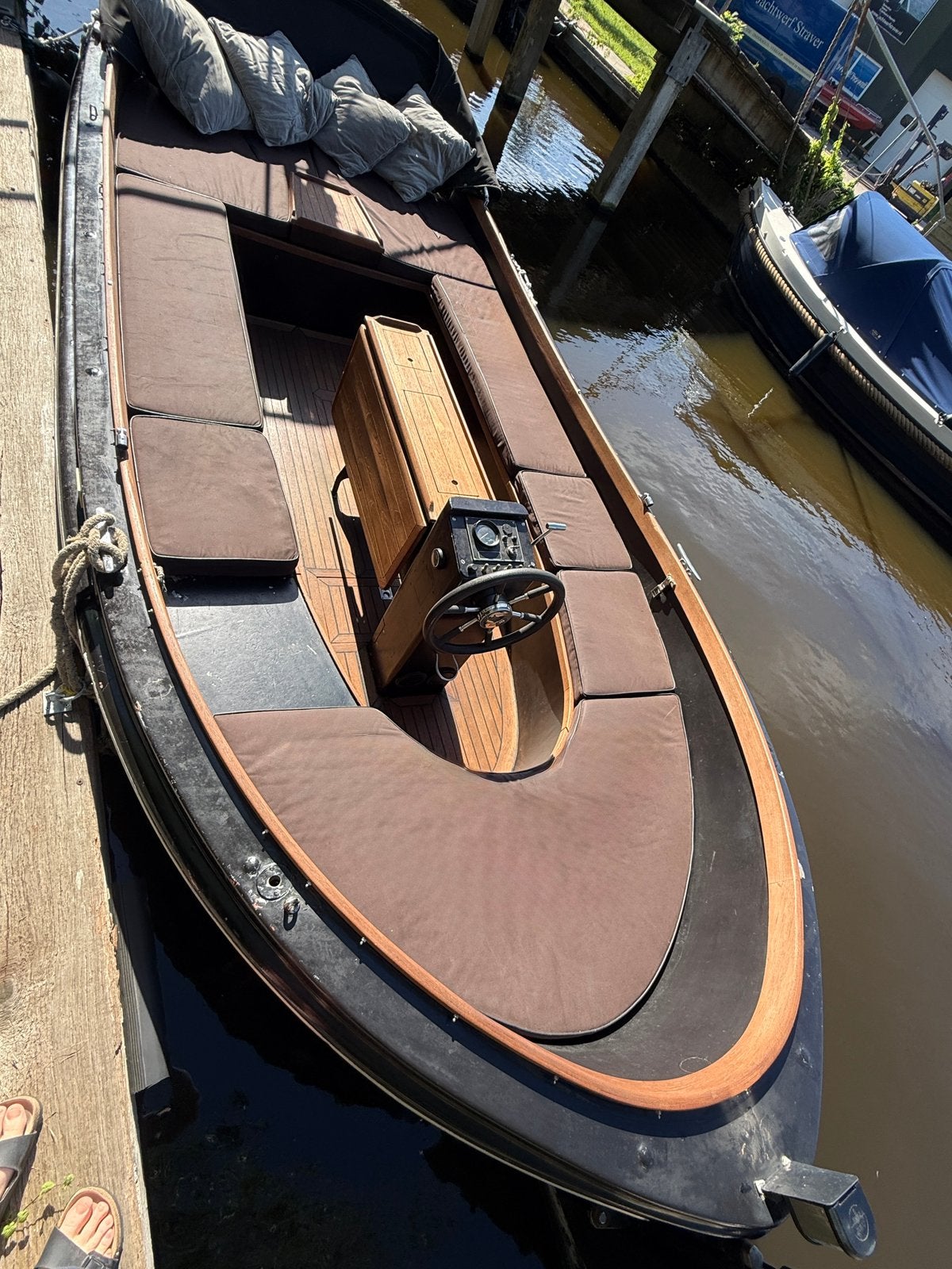 Klassieke reddingssloep 6,5m | Volvo Penta | A’dam vignet 26, Ophalen, Gebruikt, Motor en Techniek