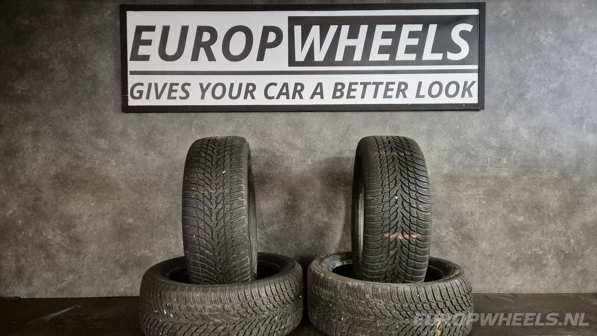 4x Nokian 225/50 R18 99H XL WR Snowproof winterbanden, 18 inch, Gebruikt, -, -