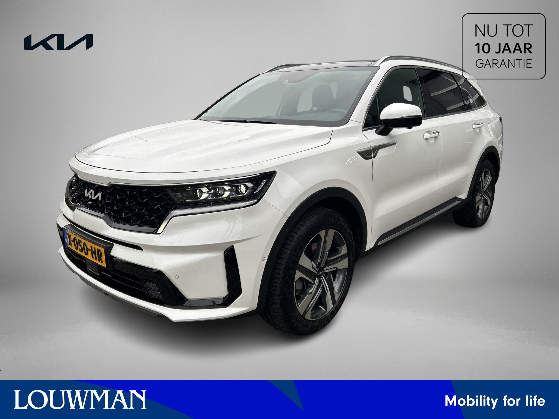 Kia Sorento 1.6 T-GDI Hybrid 2WD ExecutiveLine 5p. | Panoram, Auto's, Gebruikt, 4 cilinders, Wit, Bedrijf
