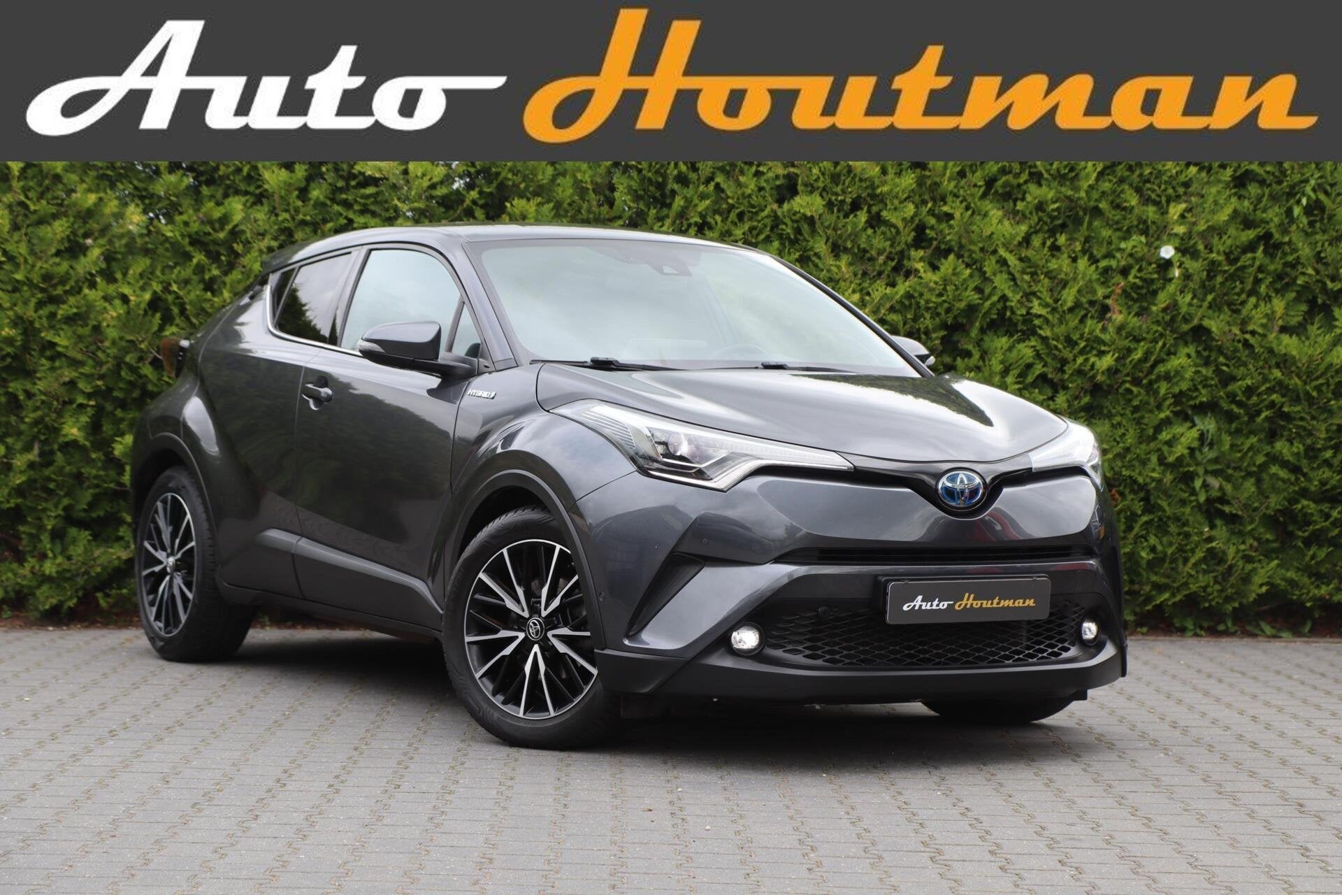 🔥 Toyota C-HR 1.8 Hybrid Plus ⚡ | CarPlay 📱 | Leder, Auto's, Dealer onderhouden, Stof, 4 cilinders, 122 pk