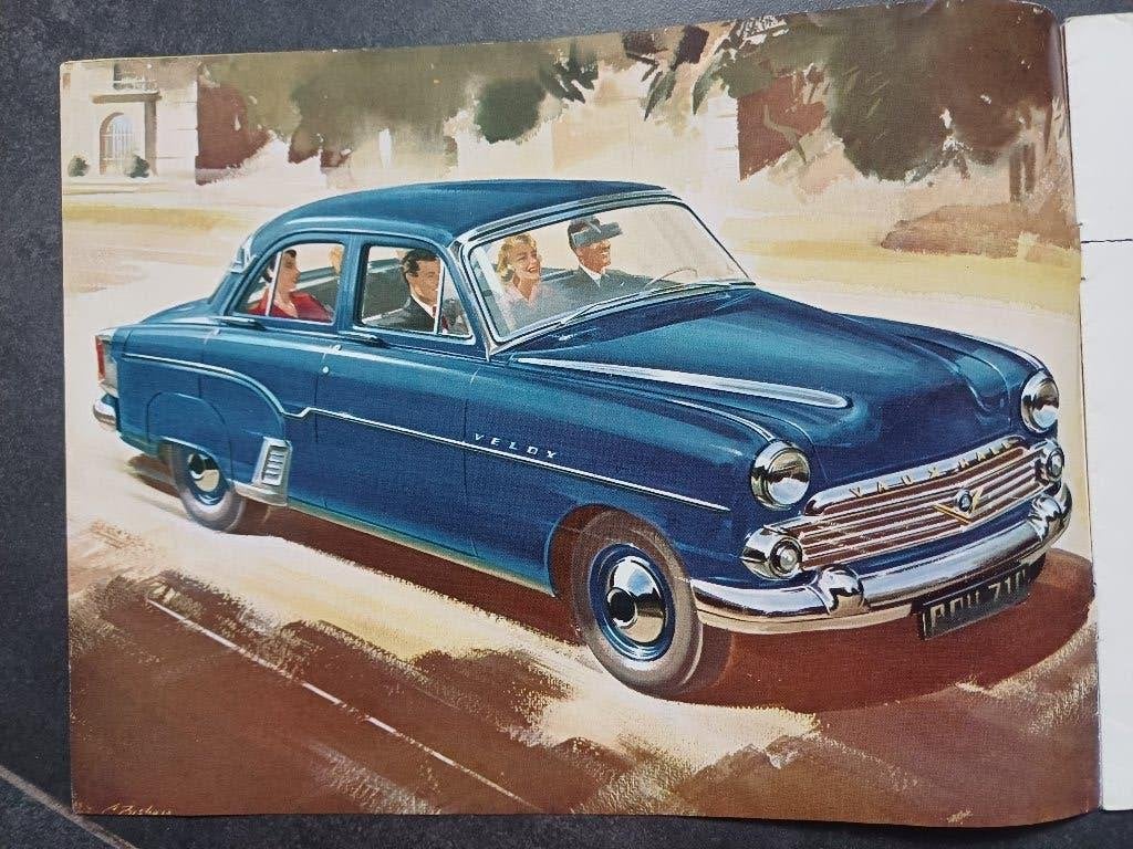 Vauxhall Cresta & Velox brochure, Ophalen of Verzenden, Gelezen, Overige merken