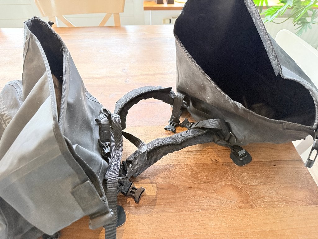 Rhinowalk motortassen, Ophalen of Verzenden, Gebruikt