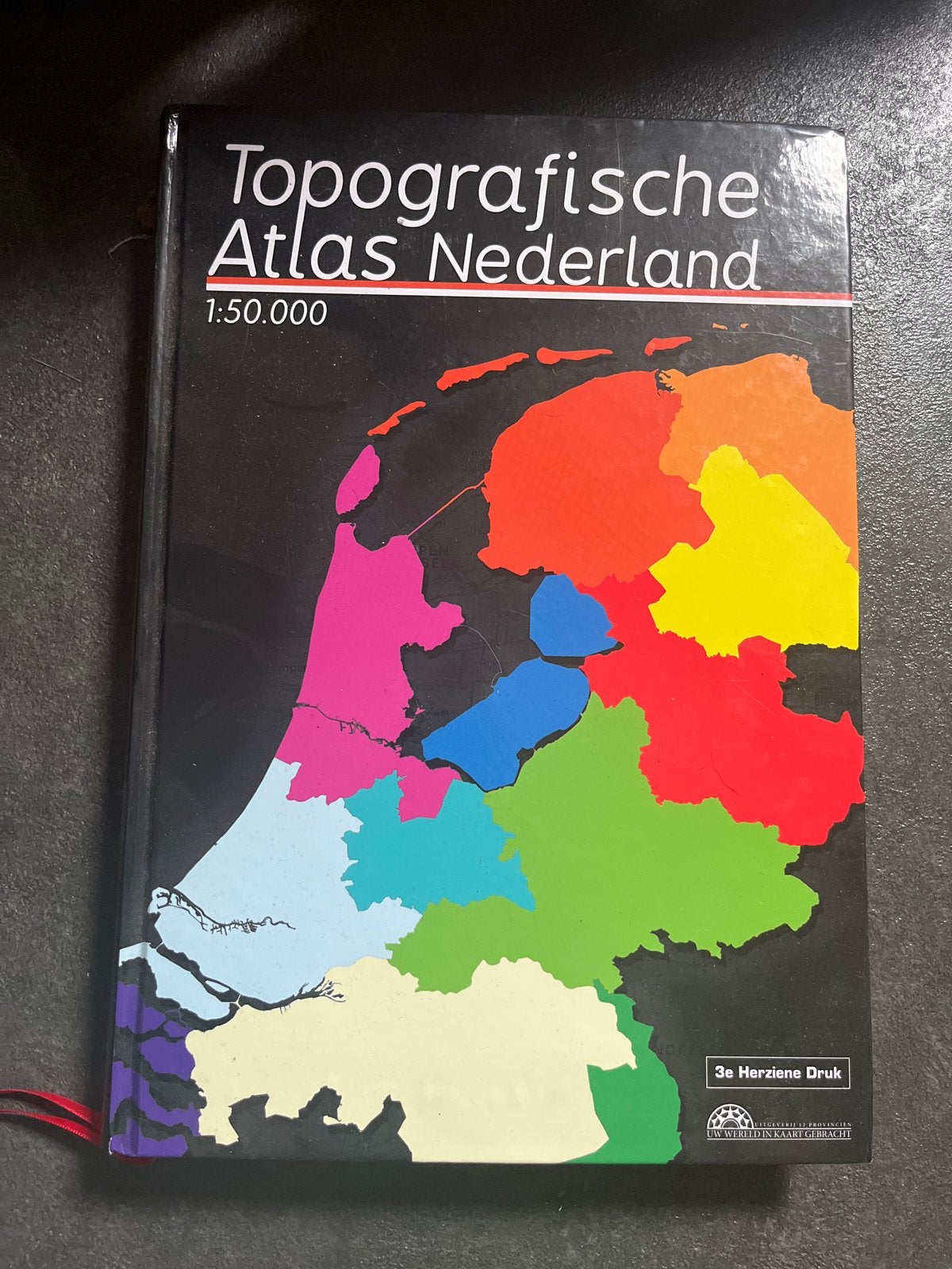 Topografische Atlas Nederland 1:50.000 - 3e Herz. Druk, Overige atlassen, 2000 tot heden, Ophalen of Verzenden, Zo goed als nieuw