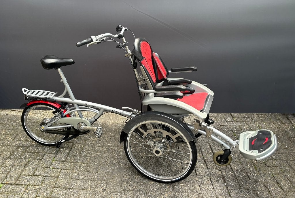 O Pair Van Raam rolstoelfiets + garantie PROMO, Ophalen, Zo goed als nieuw, Opair 2 van raam, Verstelbare zitting