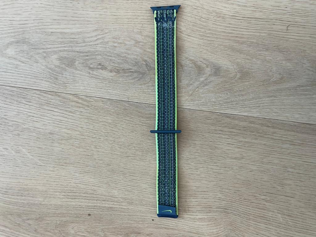 Apple X Nike Apple Watch bandje orgineel 45MM, Ophalen of Verzenden, Zo goed als nieuw, Zwart, IOS