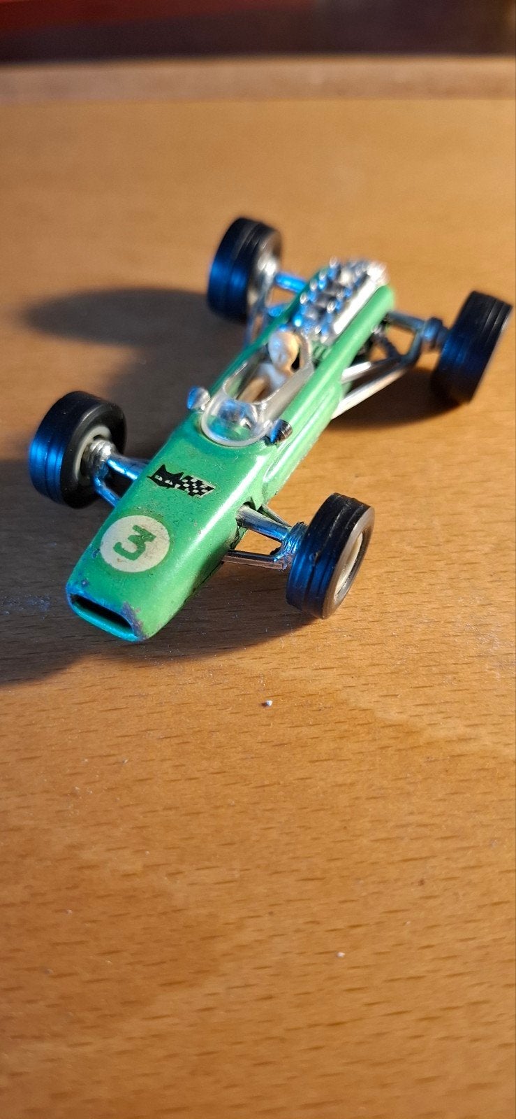 Majorette Race Auto - Vintage Groen Formule 1 Speelgoed, Ophalen of Verzenden, Gebruikt, Auto