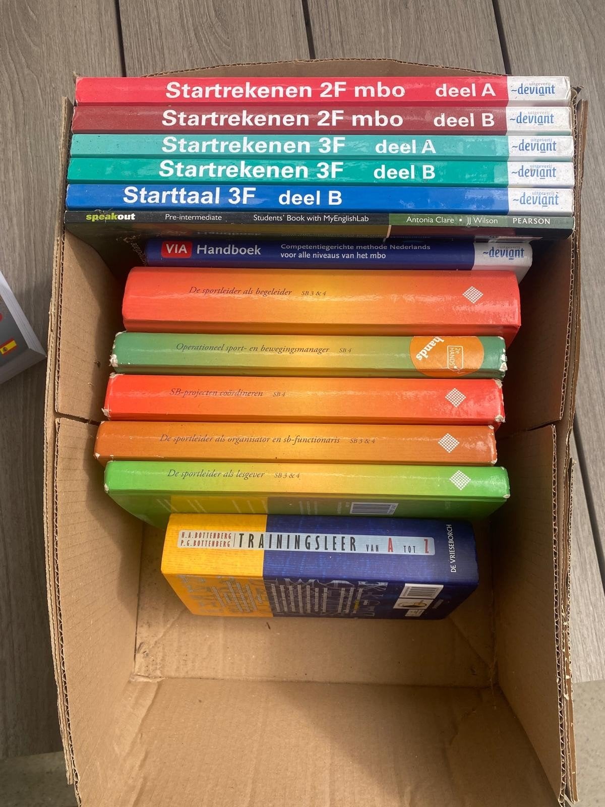 CIOS schoolboeken + woordenboeken, Tiel, Ophalen, Gelezen, Taal en Reizen