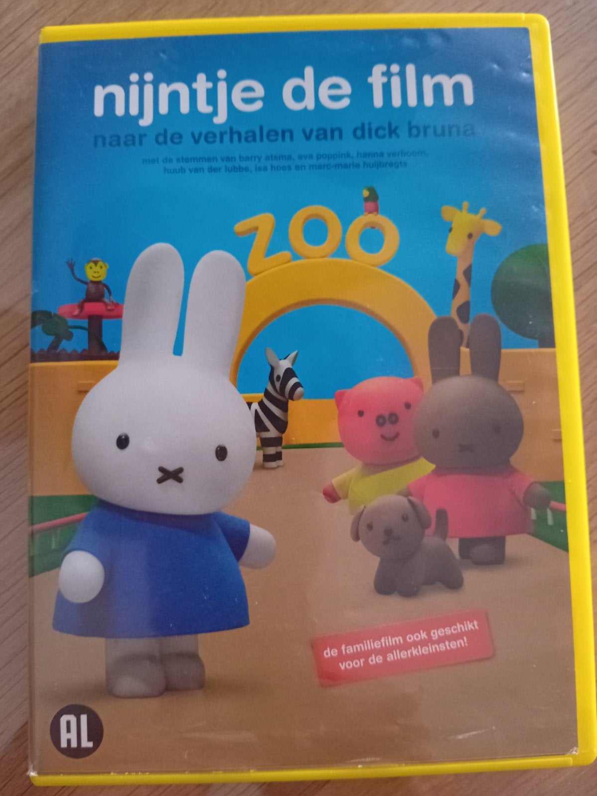 nijntje de film dvd naar de dierentuin, Alle leeftijden, Ophalen, Zo goed als nieuw