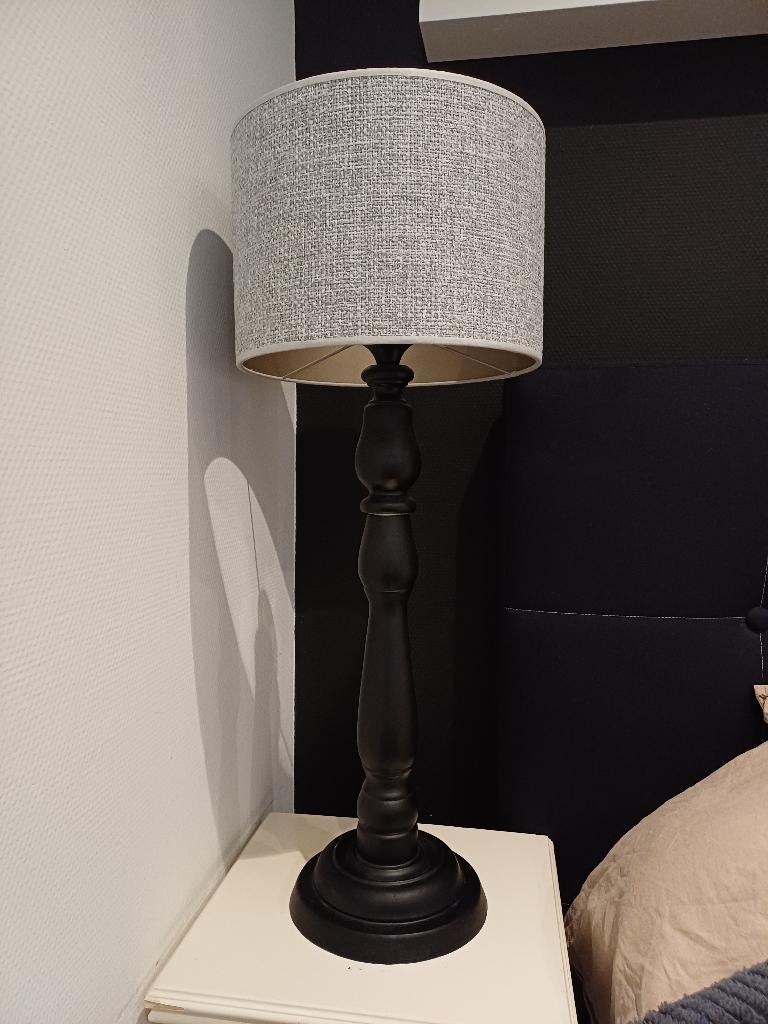 Lamp, Huis en Inrichting, Ophalen, Zo goed als nieuw, Hout, 75 cm of meer